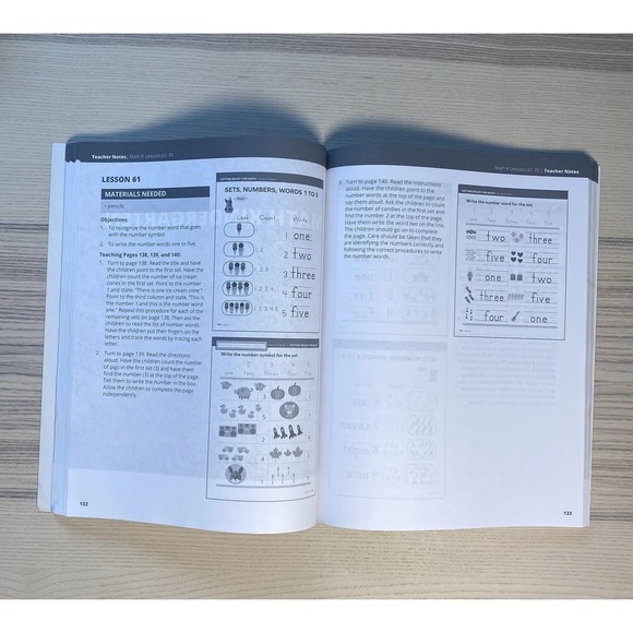 Alpha Omega Math Homeschool Curriculum Kindergarten Lifepacs Christian - Picture 5 of 16